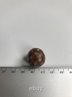 An Antique Rare Meiji Era Japanese Lacquered Collectable Bead