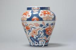 Antique 18th Century Japanese Porcelain Vase Imari Edo Period