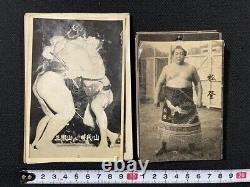 Antique JAPAN Japanese Sumo Wrestlers Pictures lot 18 Rikishi Memorial Photo F/S