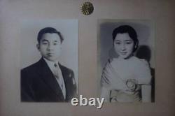 Antique Japan Imperial Old Photos Emperor 41x32cm