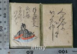 Antique Japan Karuta Hyakunin-isshu 1850s card game