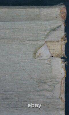 Antique Japan scroll Tsuru bird paper master painting 1700 Edo era craft