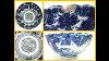 Antique Japanese Asian Porcelain Blue And White Imari Bowl 8 1 2 Inch