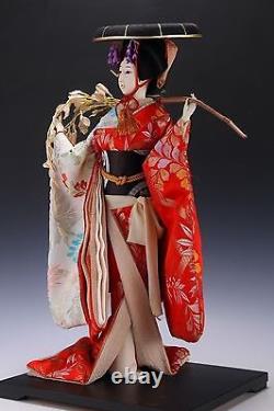 Antique Japanese GEISHA Doll -Fuji girl- Sumire Product