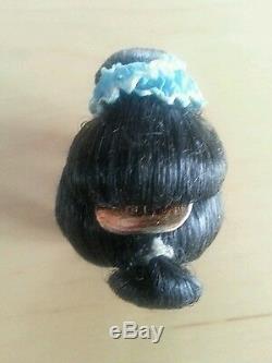 Antique Japanese Gofun Doll With 5 Wigs Over 95 Years Old