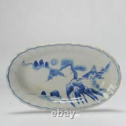 Antique Meiji Japanese dish for the Kaiseki meal Japan 19th or 20th c