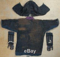 Antique Ninja armor Samurai wear 1700s Kabuto Japan Edo era craft