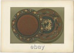Antique Print of a small Japanese Dish