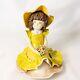 Antique Rare Japan Cute girl paper clay doll Only one handmade in the world