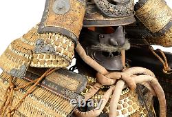 Antique Samurai Armor Yoroi Kabuto