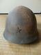 Antique WW II Japanese Combat War HELMET hat officer soldier ww2 90 Type Iron