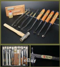 BKG39 Kiyomitsu Unused Japanese 10 bonsai tool set Jin shari # bonseki bonkei