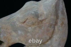 Ceramic horse archeology like sculpture Japanese antiques