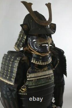 DRAGON MUNATORI 2 Iron Plates DOU GUSOKU YOROI (armor) EDO 16.5×23.6×56.7