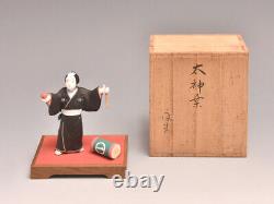 Daikagura early 1900s Japanese doll Art Antique Figurine Japan Kimono H4inch