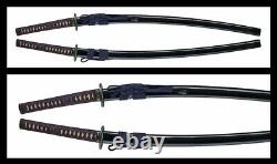 Edo Katana KOSHIRAE Japanese Sword Fittings Signed Tsuba Menuki Tosogu Samurai