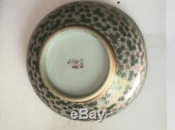 Free Shipping! Japanese Porcelain Bowl Plum Blossom Flwrs Japan Yamatoku Kutani