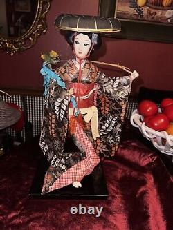 Fujihime Japanese doll Traditional item Vintage Antique JAPAN Lovely! 15