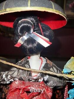 Fujihime Japanese doll Traditional item Vintage Antique JAPAN Lovely! 15