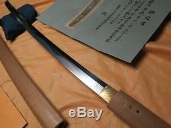 Fuyuhiro O shuriagi Katana antique sword Samurai Japanese Tachi tsuba Signed