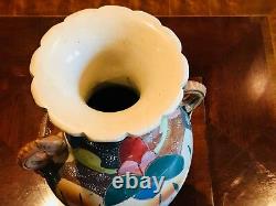 Handmade Japanese Porcelain Vase Antique Decorative