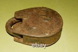 JAPANESE KEY Tackle Asian Antique Japan AGED Vintage Sturdy Heavy Function c447