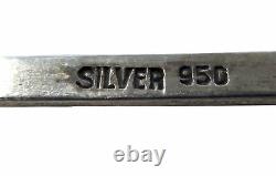 JAPANESE Spoon SET Figural 8 STERLING Silver (950)
