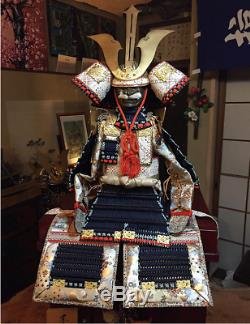 Japan Antique iron Yoroi set koshirae armor samurai Busho