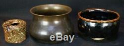 Japan Chabako Tea Ceremony Chawan 1900s Japanese ceramic bowl set