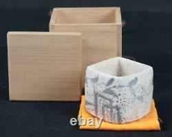 Japan Shinoyaki ceramic Yunomi 1900s Sencha tea cup