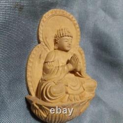 Japan Vintage Item Beautiful Successful Sculpture Luxury Buddha Statue Seated