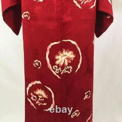 Japanese 310Aa3 Chrysanthemum Antique Hanging Visiting Clothes For Juniors Japan