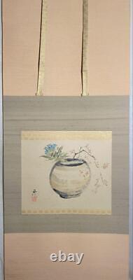 Japanese Antique KAKEJIKU Hanging scroll SADO KADO Tea utensils Cool Japan
