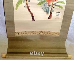 Japanese Antique KAKEJIKU Hanging scroll SADO KADO tea utensils Cool Japan