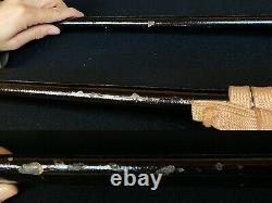 Japanese Antique Koshirae Sword Mounting Katana Tsuba Menuki Fuchi (b482)