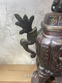 Japanese Antique Maiji Era incense Burner
