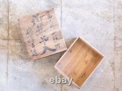 Japanese Antique Medicine Wood Box Storage Wooden made handmade Showa F/S