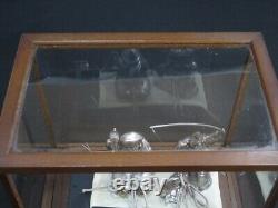 Japanese Antique Sterling Silver Ebisu Daikokuten SET with Case made in Japan 1