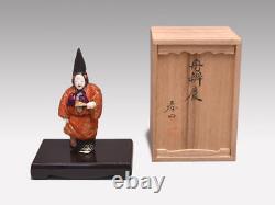 Japanese Doll Funabenkei Noh Dance Performers Japanese antique 4.1inch