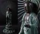 Japanese, Japan, Buddhism Jizo Bodhisattva, Cold cast statue Buddha 55cm