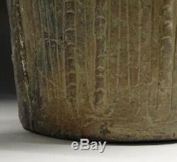Japanese Jomon Period Jomon Doki Urn Pot / W 32.5 × H 31cm / BC15000 BC2300