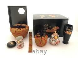 Japanese Tea ceremony Chabako Handy Tea-things lacquerware Tea box Chado Sado