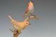 Japanese Vintage Woodcarving Bird Sculpture Ornament