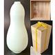 Japanese White Porcelain Vase by Great National Human Treasure, Manji Inoue