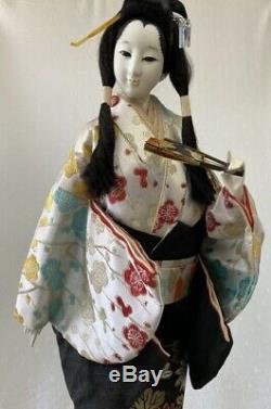Japanese antique doll kimono Geisha Girl beautiful Japan Kyoto Figure Beautiful