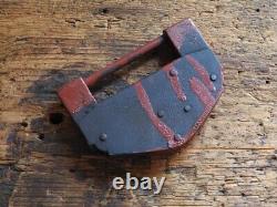 Japanese antique lock with key accessible Collectable Art F/S