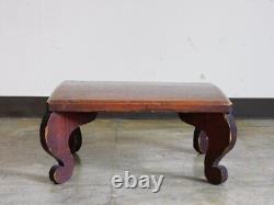 Japanese antiques! Flower stand night table plant stand solid wood