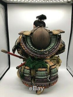 Japanese tradition antique Vintage samurai doll Figure Very rare F/S from japan