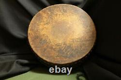 JinDaiko (flat drum) antique made in japan samurai? Sm-014