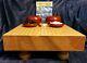 Korean Thick Wood Baduk Go Game Board Goban Carved Wooden Legs + Go-Ishi Stones